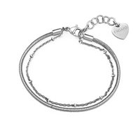 Bracciale Sagapo Donna Chunky in Acciaio SHK23 - SHK23
